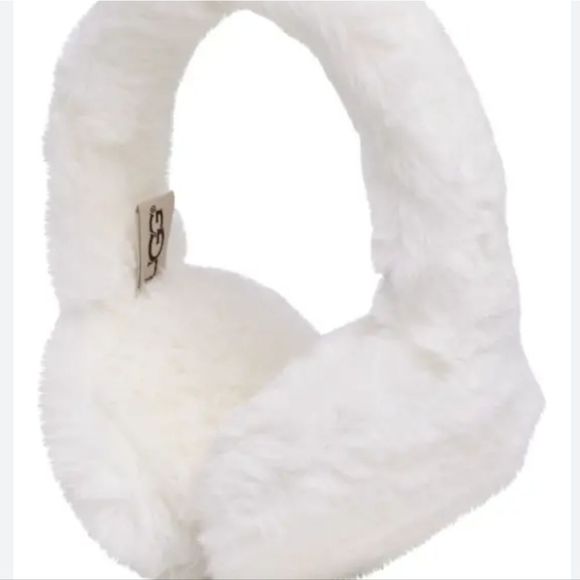 UGG Accessories - Ugg Faux Fur Ear Muffs- White